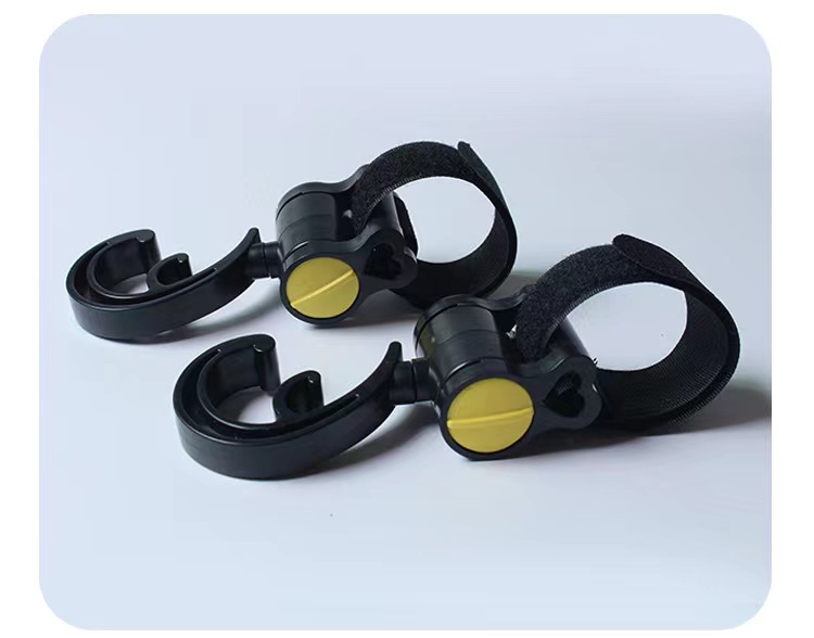 Picture of Stroller Hook Baby Stroller Velcro Hook 360 Degree Rotation Convenient Baby Stroller Hook Accessories