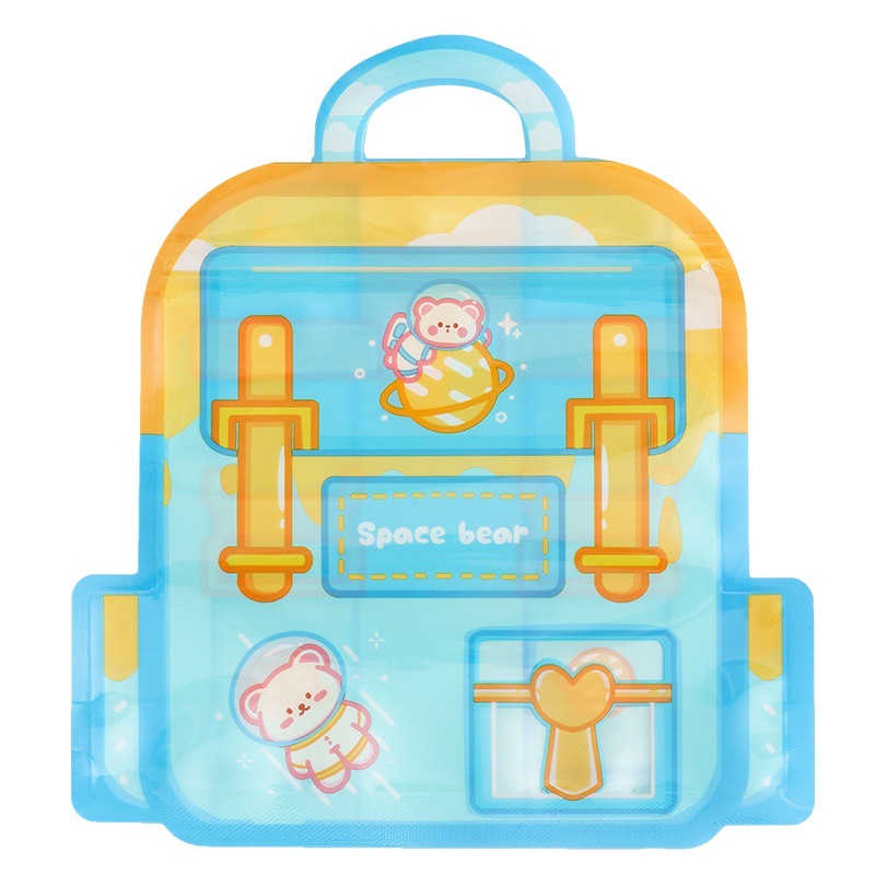 Cartoon Ziplock Bag, Kidsren's Satchel Gift Bag, Cute Candy Bag, Student Holiday Gift Packaging Bag