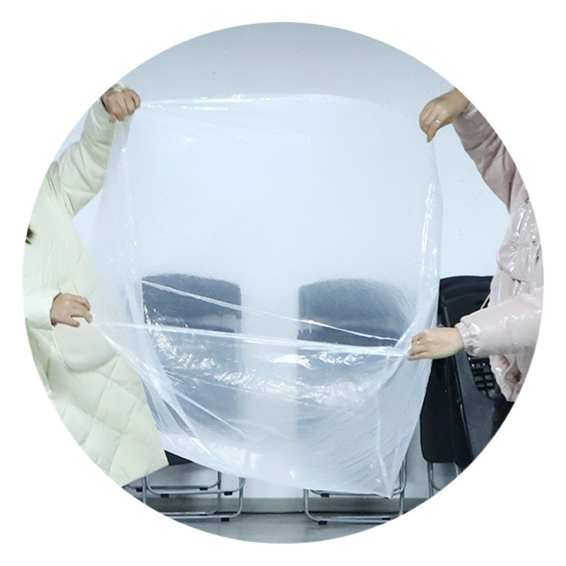 Factory wholesale PE square bottom moisture-proof bag square plastic bag large tray plastic bag dust-proof square bottom bag