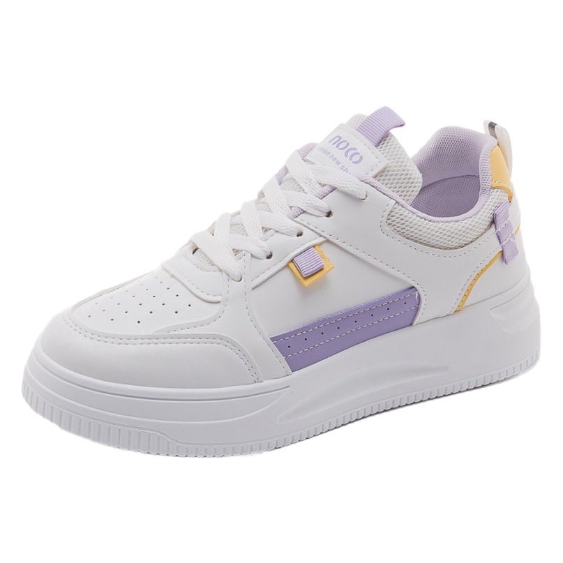 Casual Shoes for Women 2025 Autum New Sneakers for Women Breathable Leather White Shoes for Women Korean Style Versatile Ins Shoes