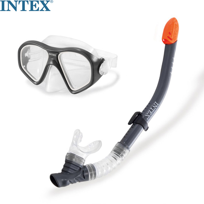 Picture of Original genuine goods INTEX Adult Swimming Goggles Mask suit Swimming Glasses Diving Goggles Breathing Tube 55648 55949