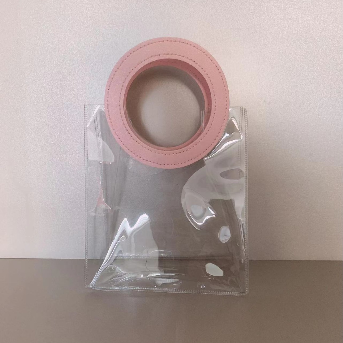 Transparent Pvc Handbag Wedding Candy Birthday Gift Bag Gift Environmentally Friendly Sweet Heart-Shaped Holiday Customization