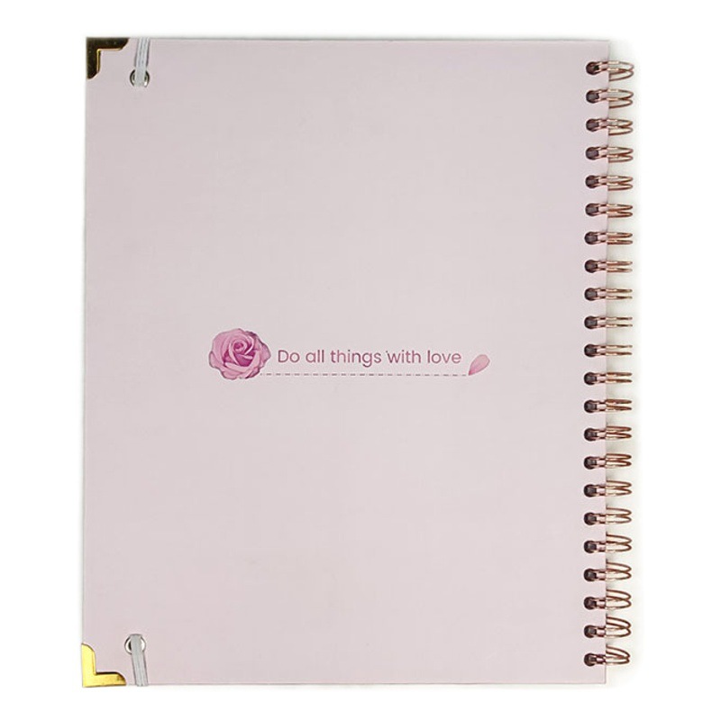 Amazon cross-border coil binder Wedding Planner Wedding sign-in plan book guest book