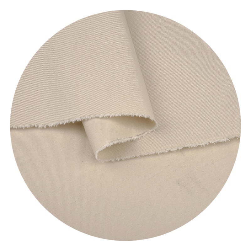 240g Pure Cotton Stretch Yarn Card Fine Twill Carbon Polished Fabric Feels Comfortable and Soft Casual Cargo Pants Fabric