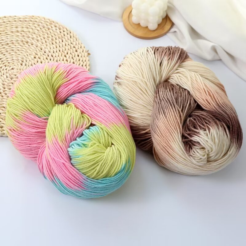 (half a catty) gradient wool thick 290 wool thick hand-woven diy hook wool factory outlet