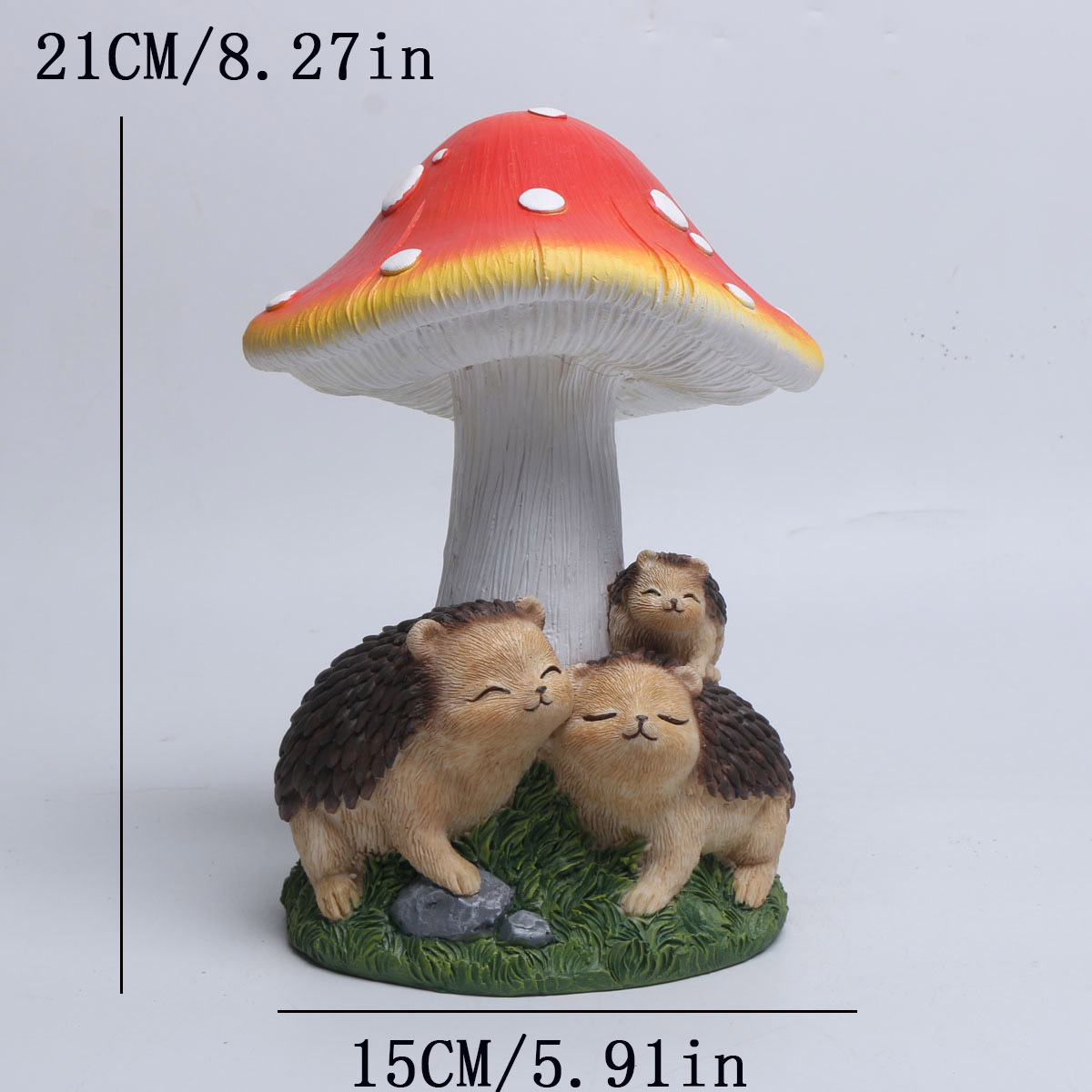 Picture of Cross-border Outdoor Courtyard Ornaments Landscape Decorations Garden Bonsai Decoration Simulation Mushroom Micro-landscape Decoration