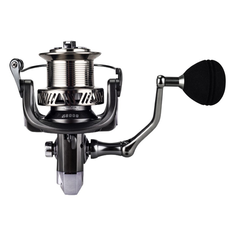 New Aquretta Js All-Metal Long-Range Fishing Reel Fishing Reel Spinning Wheel Fishing Raft Fishing Reel Anchor Fish
