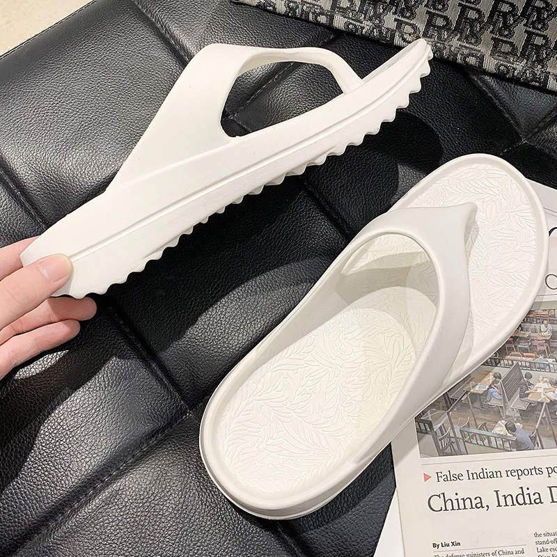 Picture of Flip flops cross-border Outdoor Women's fashionable outdoor soft bottom thickened wedge couple flip-flops beach sandals men