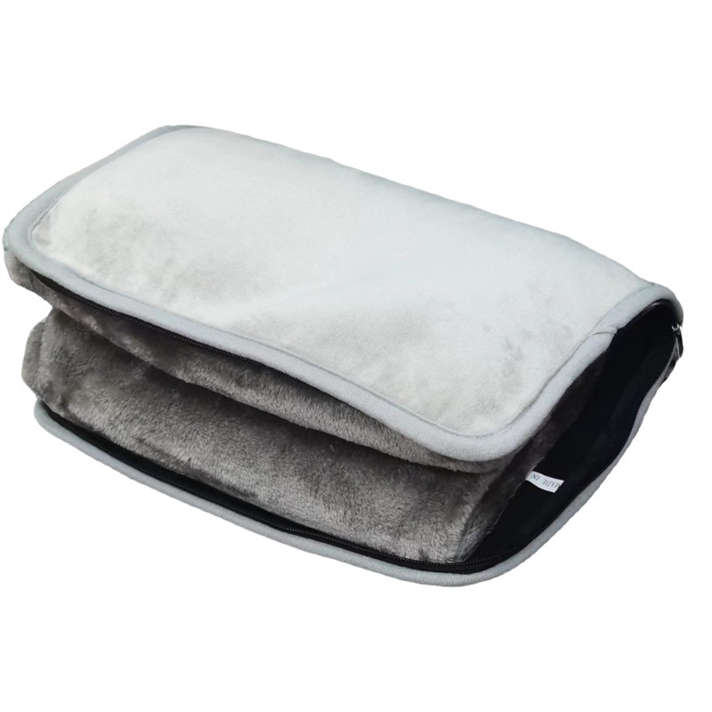 Cross-border Wholesale Flannel Blanket Cover Blanket Portable Bag Blanket Folding Storage Blanket Office Lunch Break Blanket