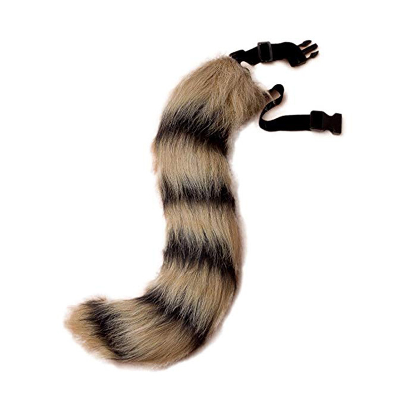 Picture of Halloween Amazon wish explosion simulation fox tail cosplay stuffed animal tail accessories can be concave shape