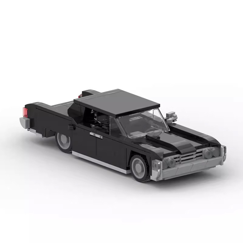 Picture of Compatible with Lego MOC-157277 science fiction movie matrix Lincoln mainland building blocks car assembly Model Male