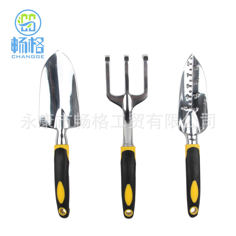 Picture of Foreign trade supply gardening tools suit aluminum alloy garden tools three-piece set garden tools rake fork