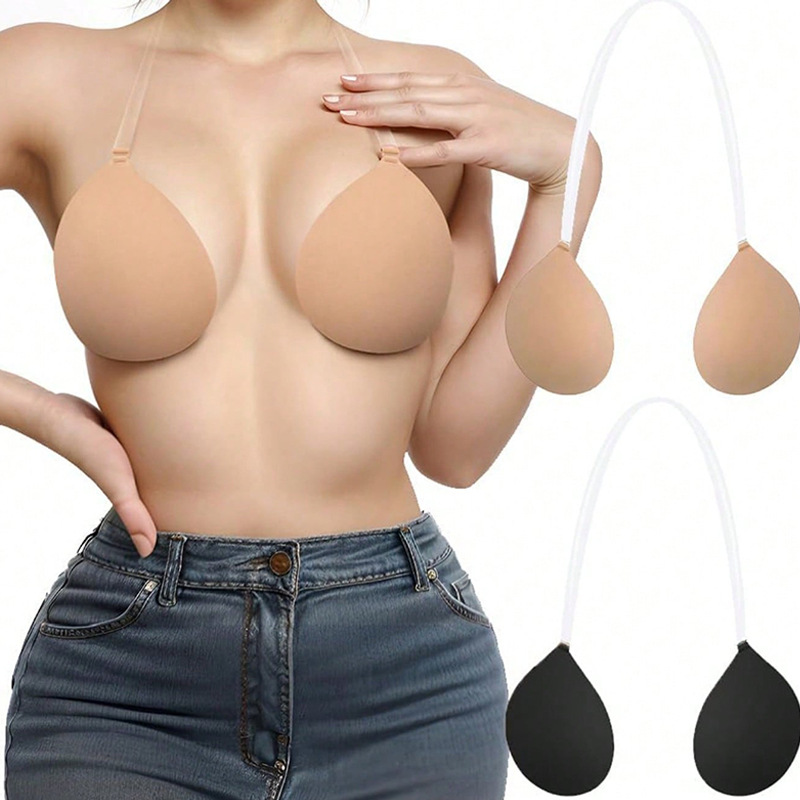 Cross-border Explosions Chest Stickers Gather Not to Drop Women's Neck Chest Lifting Strap Invisible Bra Large Chest Small Anti-sagging