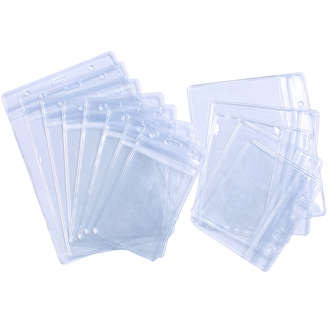 Picture of Employee Exhibition Certificate Student Certificate Work Permit Brand Pvc Soft Film Waterproof Card Id Bus Set Waterproof Card Holder