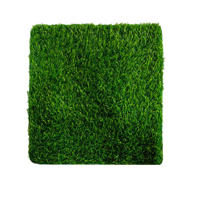Picture of Soccer field artificial turf, sports field artificial turf, professional tennis court, green grass silk, dual-color with white stripe artificial turf