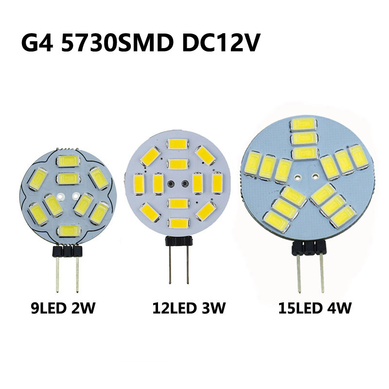 Indoor lights highlight G4 lights 5730SMD energy saving LED DC12V display cabinet decorative lights manufacturers wholesale