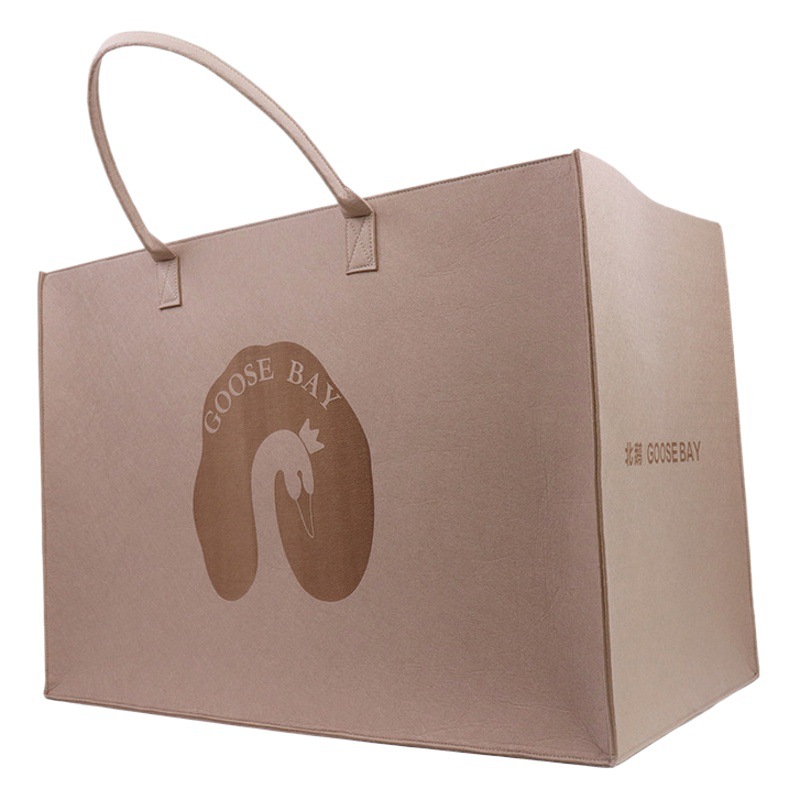 In stock supply felt bag handbag large capacity commuter hand bag fashion easy to match multi-purpose bag wholesale