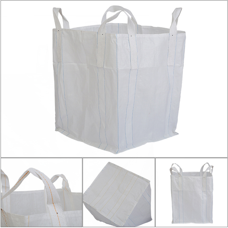 Picture of Factory White Bridge preloading 4 two lifting ton bag bag silt container bag 1 ton space bag large ton bag wholesale