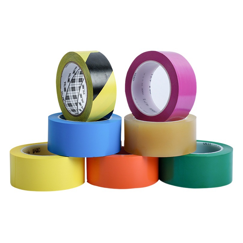 3m471 Warning Tape Traceless Floor Pvc Tape 5S Marking Positioning Tape Black and Yellow Logo 3m Warning Tape