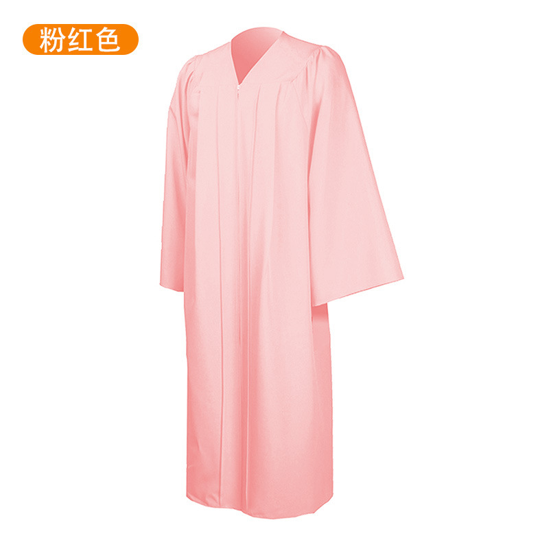 Picture of 2025 New Woven American Graduation Adult Academic Clothing Single Robe Master's Clothing Doctor's Clothing Wholesale