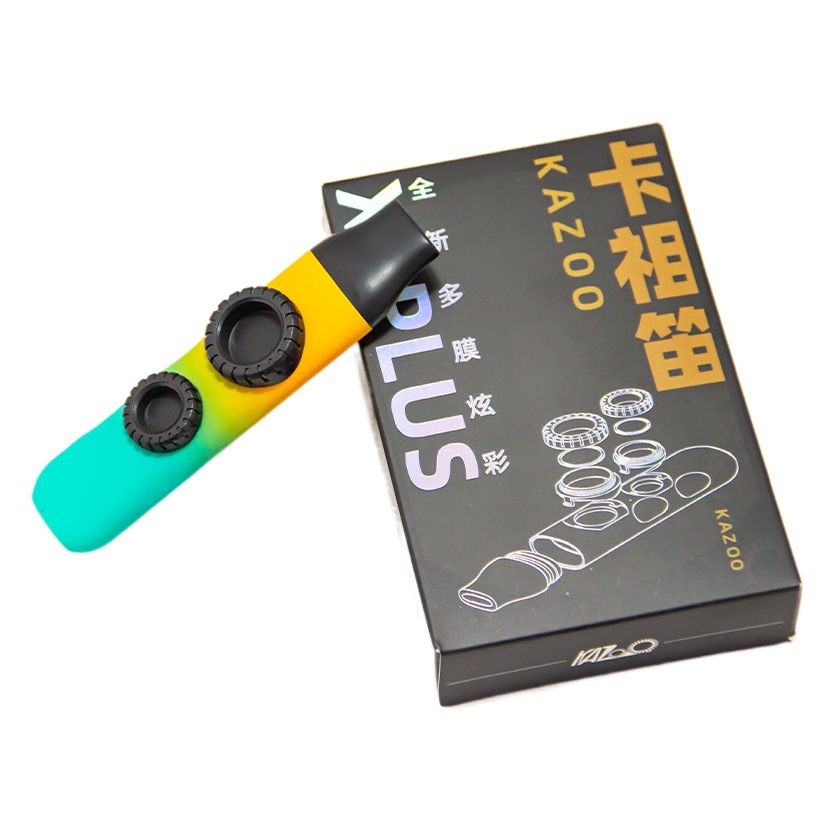 Double Flute Membrane Kazoo Simple Upgraded Flute Wholesale Musical Instrument Kazoo That Can Be Blown Without Learning