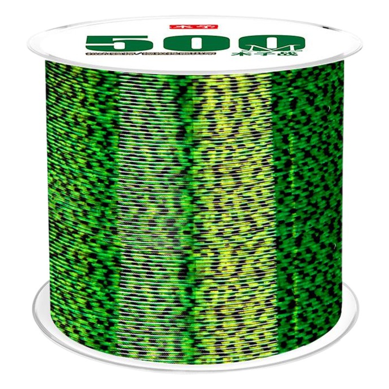 Muzi 500 m Fishing Line Invisible Spot Line Main Line Large Material Line Super Rally Taiwan Fishing Nylon Sub-Line Fishing Tools