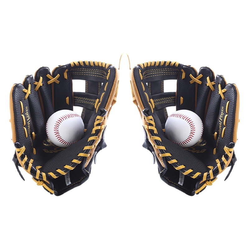 Baseball gloves children youth adult guard gloves professional baseball baseball PU catch gloves group building expansion props