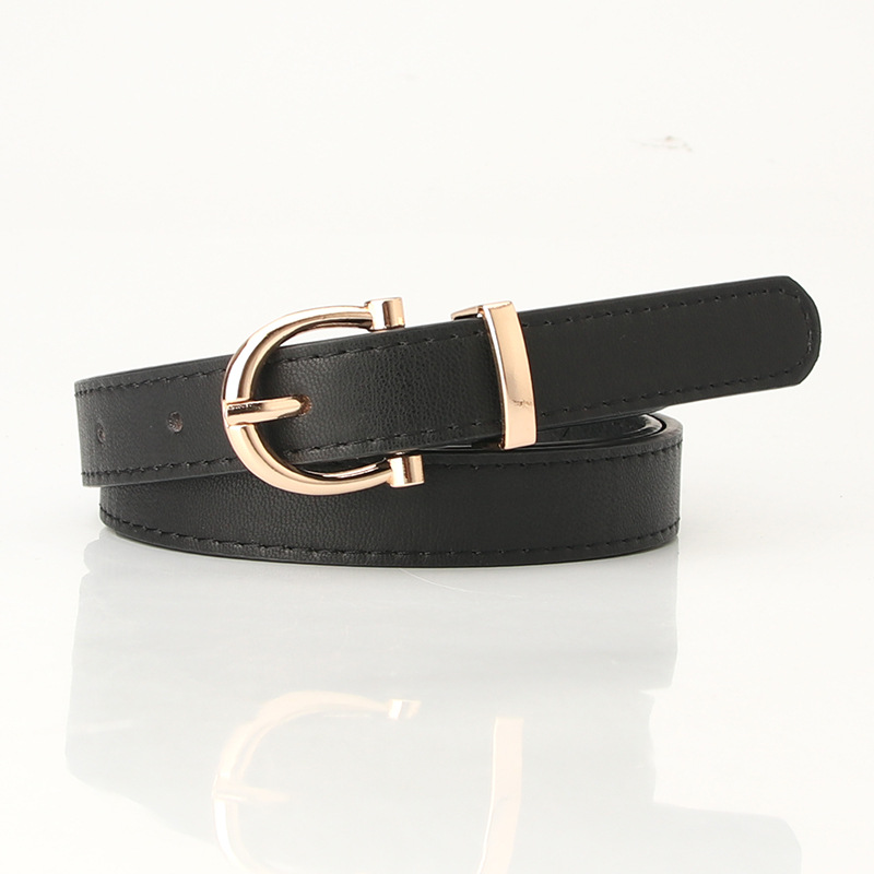 Picture of Cool matching in stock ladies Korean fashion belt student jeans decorative thin belt clothing matching belt women
