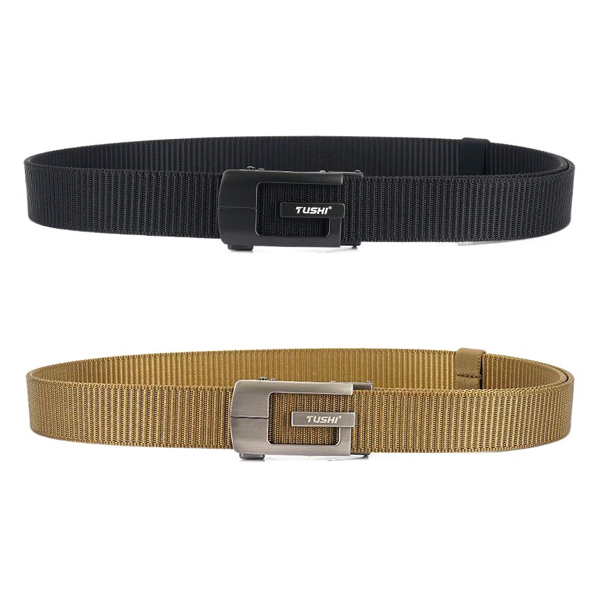 2020 New 3.5 thick nylon belt Joker casual outdoor belt automatic buckle belt manufacturers wholesale