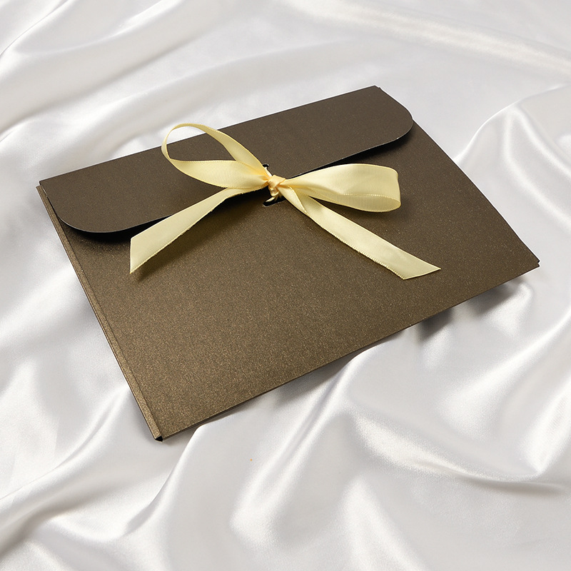 Picture of Scarf Scarf Gift Box Envelope Shape Bow Boutique Gift Box Gift Box Packaging Tie Paper Box