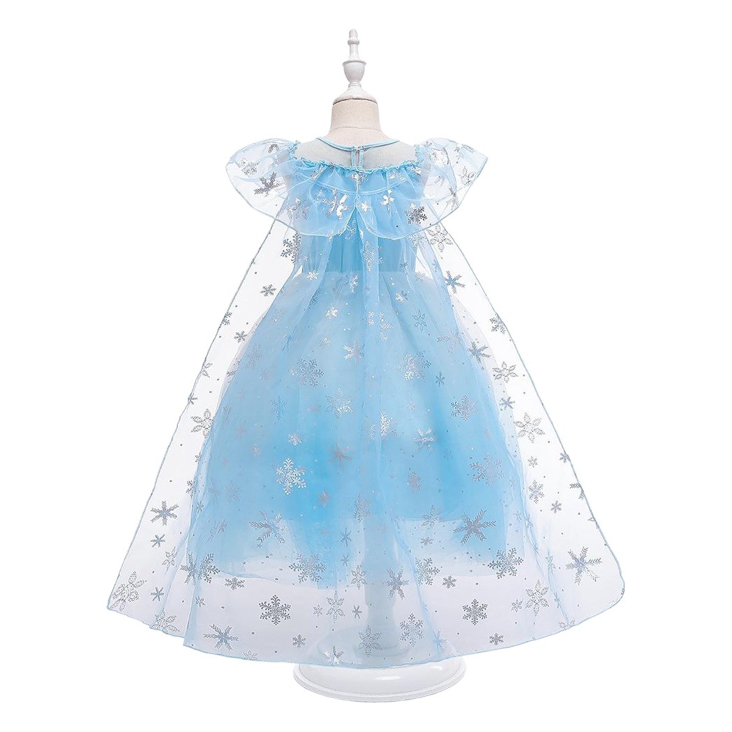 dress girl children's dress Princess dress Aisha dress frozen party dress Girls' costume