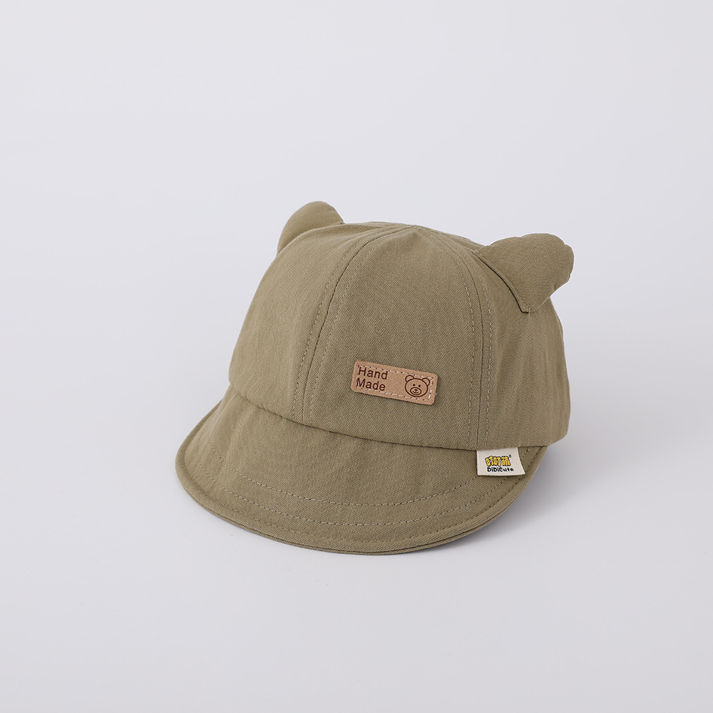 Picture of Baby hat spring and autumn baby outdoor sun hat for boys and girls baby super cute baseball cap children soft brim cap