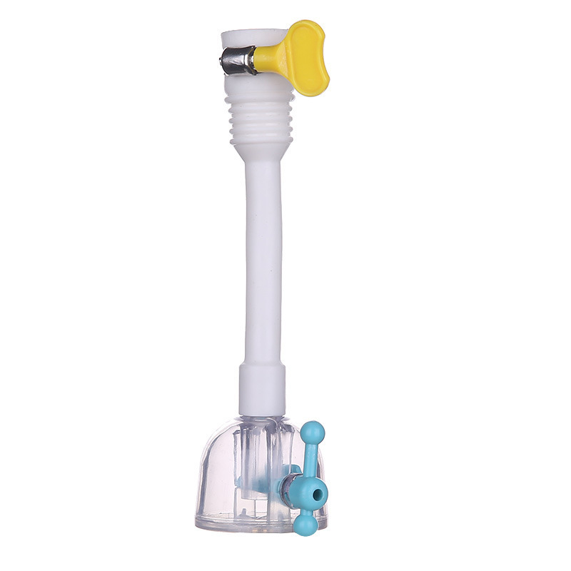 Picture of Faucet filter nozzle splash-proof Universal Tube extension extender hose universal adapter nozzle-Proof Kitchen