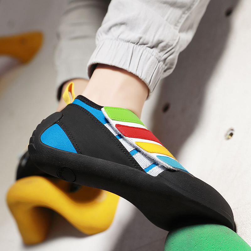 Picture of Children's Rock Climbing Shoes Professional Climbing Non-slip Indoor Training Shoes Boys and Girls Outdoor Beginner Entry-level Bouldering Shoes