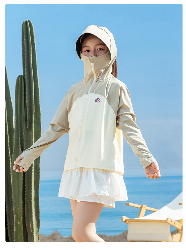 Picture of Girls' Sun Protection Clothing Summer Ice Silk Cool Feeling Anti-Uv 2025 New Boys' Sun Protection Clothing Kidsren's Jacket 3-6