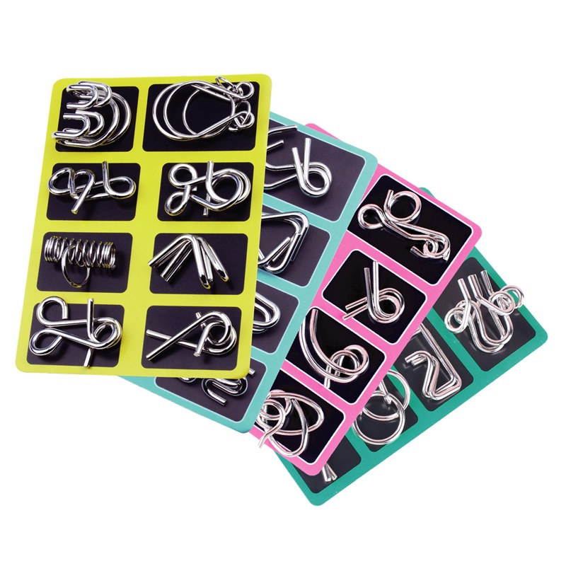 Picture of Net red explosions puzzle nine series burning brain adult children gift unring intelligence toys intelligence buckle suit wholesale
