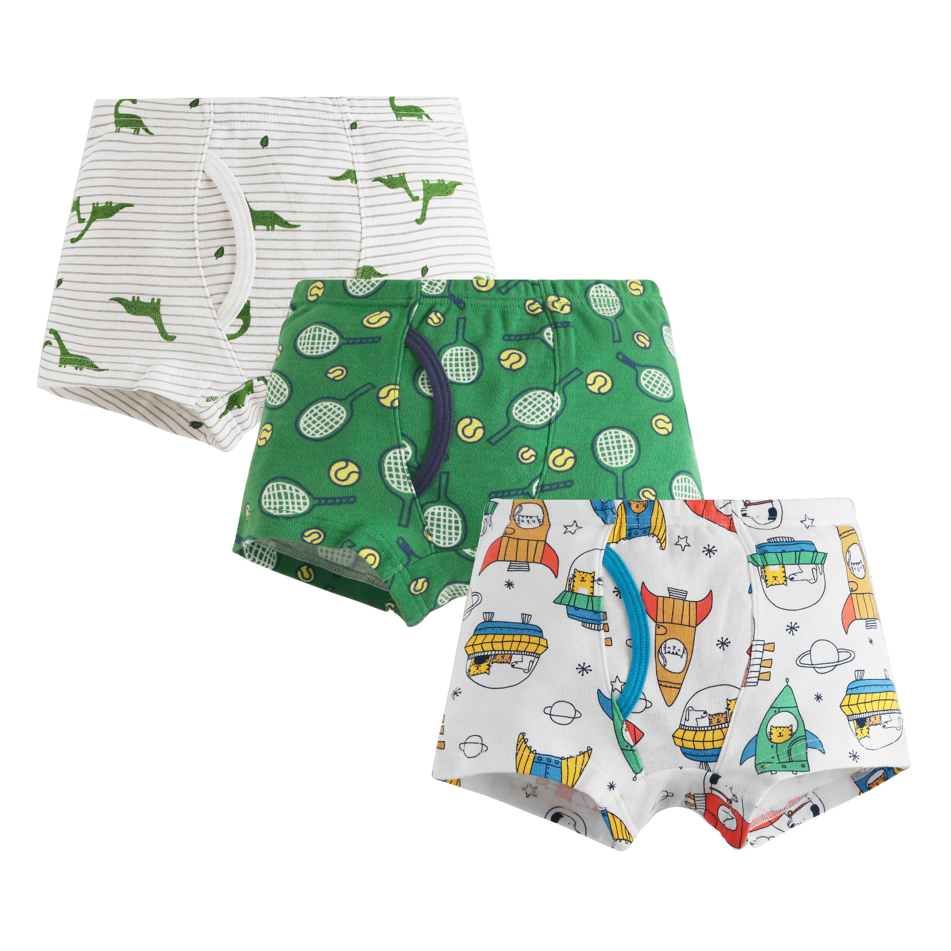 Picture of European and American boys boxer pants threaded cotton children's underwear boys boxer pants baby children's shorts wholesale