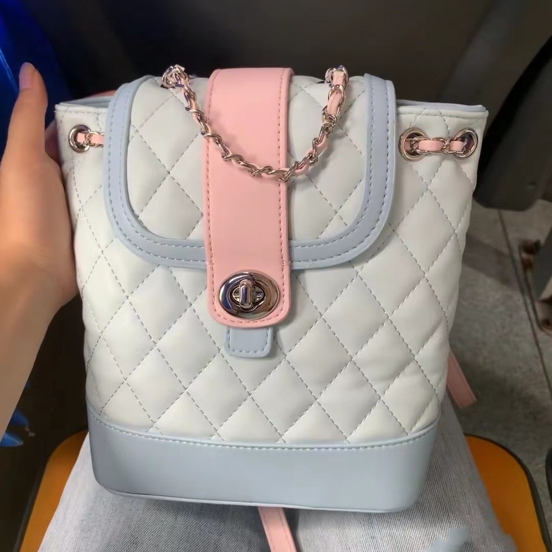 Niche Design Bag 2023 Autumn and Winter New Chain Shoulder Bag Women's All-match Bucket Bag High-end Outgoing Backpack