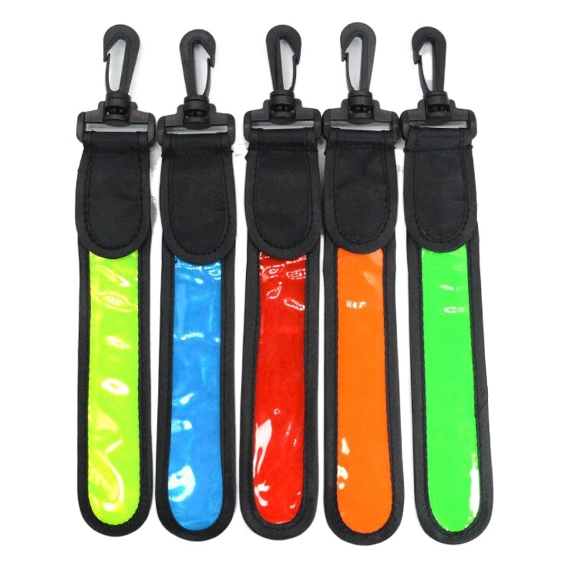 USB rechargeable backpack light night running signal warning light outdoor camping luminous light LED luminous strap light