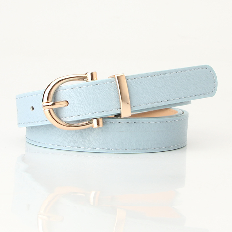 Picture of Cool matching in stock ladies Korean fashion belt student jeans decorative thin belt clothing matching belt women