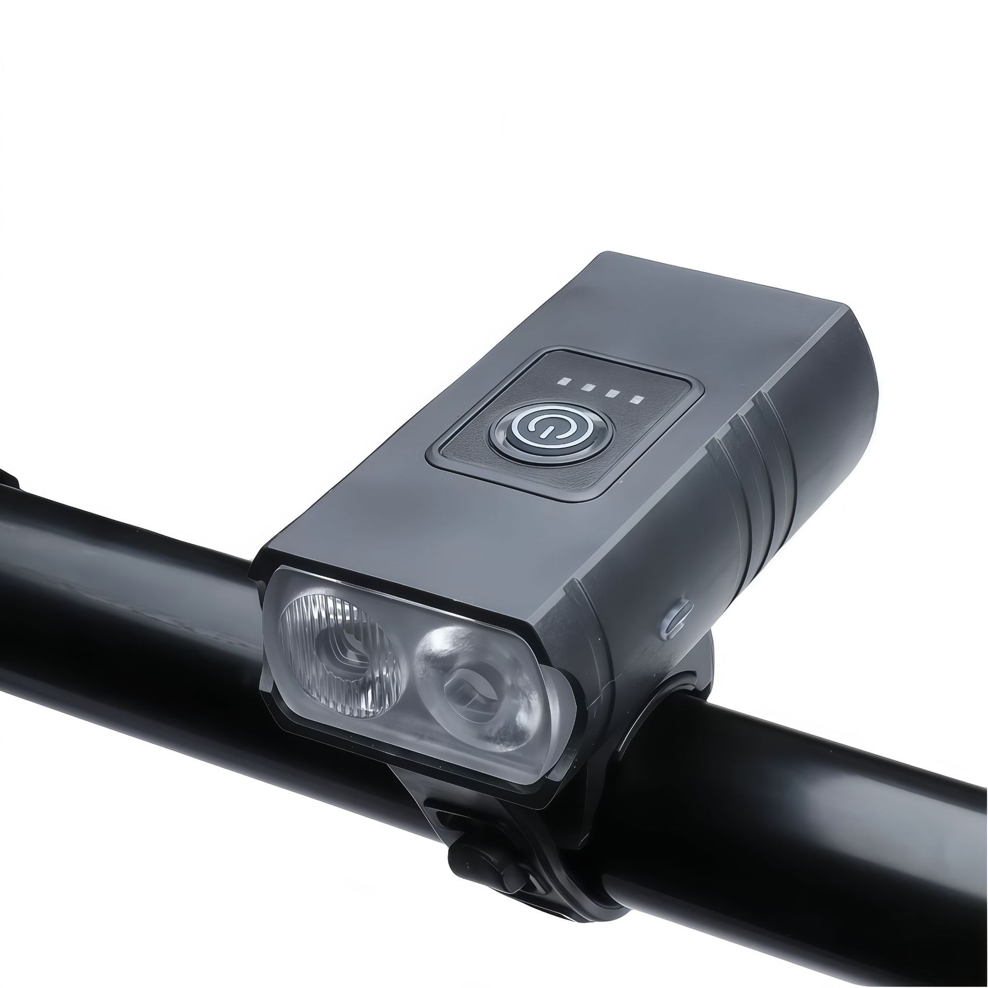 Picture of Bicycle lights aluminum alloy headlights strong light riding flashlight equipment night riding road mountain bike accessories suit taillights