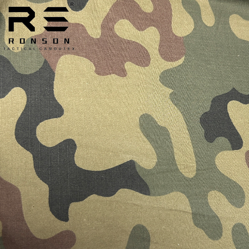Picture of FLECTARN SNOW snow spot camouflage cloth cotton plaid tactical outdoor fashion clothing fabric