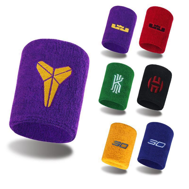 Basketball Wrist Guard Male nba Star Kobe Curry Breathable Sweat Absorbing Badminton Running Towel Wrist Cover