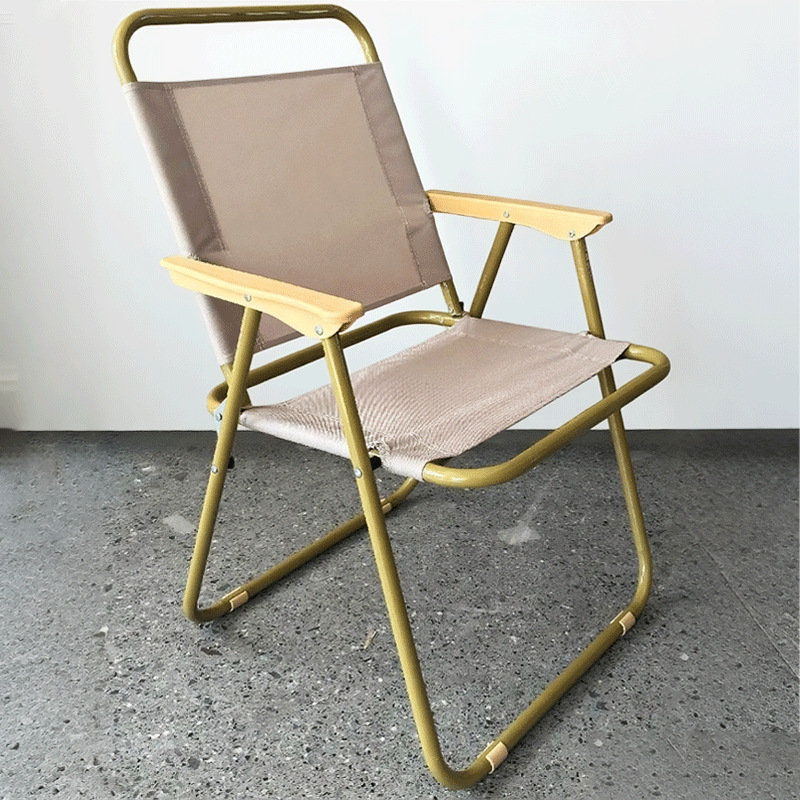 Picture of Outdoor folding chair portable picnic Kermit chair ultralight fishing camping supplies equipment chair beach table and chair