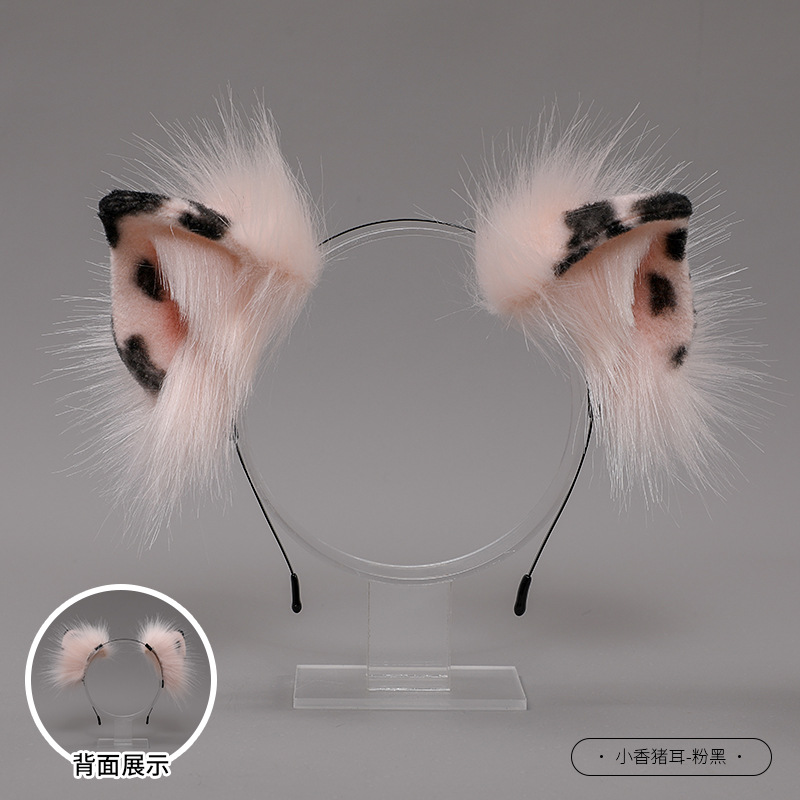 Picture of A Drop-Shipping Hand-Made Simulated Animal Ears Cute Jk Headdress Lolita Hair Accessories Lolita Little Pig Ears Headband