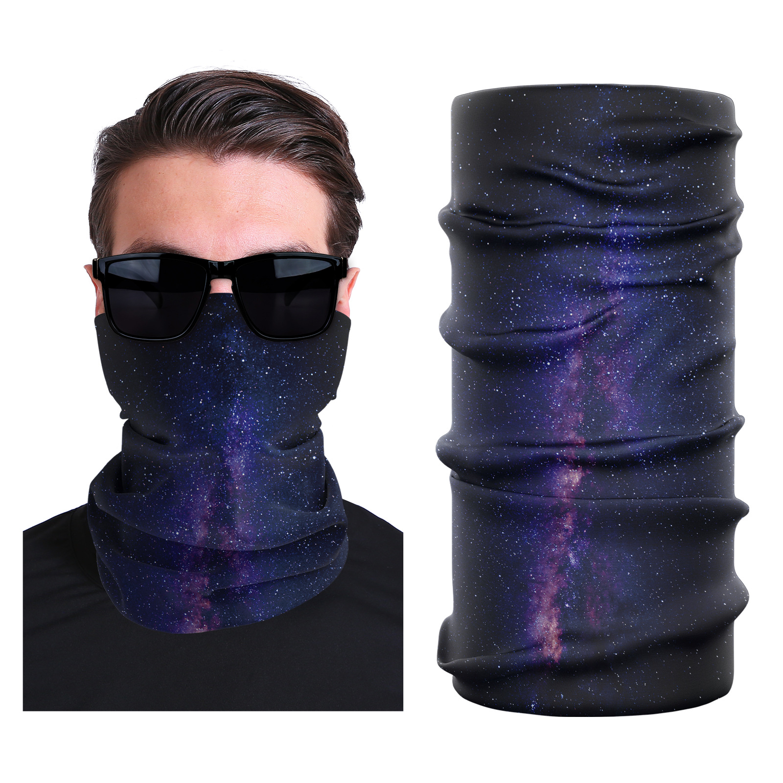 Picture of Xunhui magic scarf outdoor scarf mountaineering riding scarf high elastic seamless Ice Silk face towel cross-border bandana