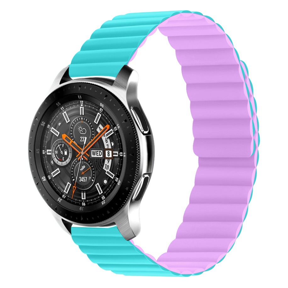 For Huawei GT magnetic silicone watch with Samsung gear S2 S3 strap 42mm 46mm 20mm/22mm