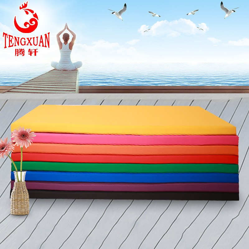 Picture of Thickened Leather Yoga Mat Children's Dance Mat Body Exercise Fitness Mat Girls Sit-up Mat Gymnastics Mat