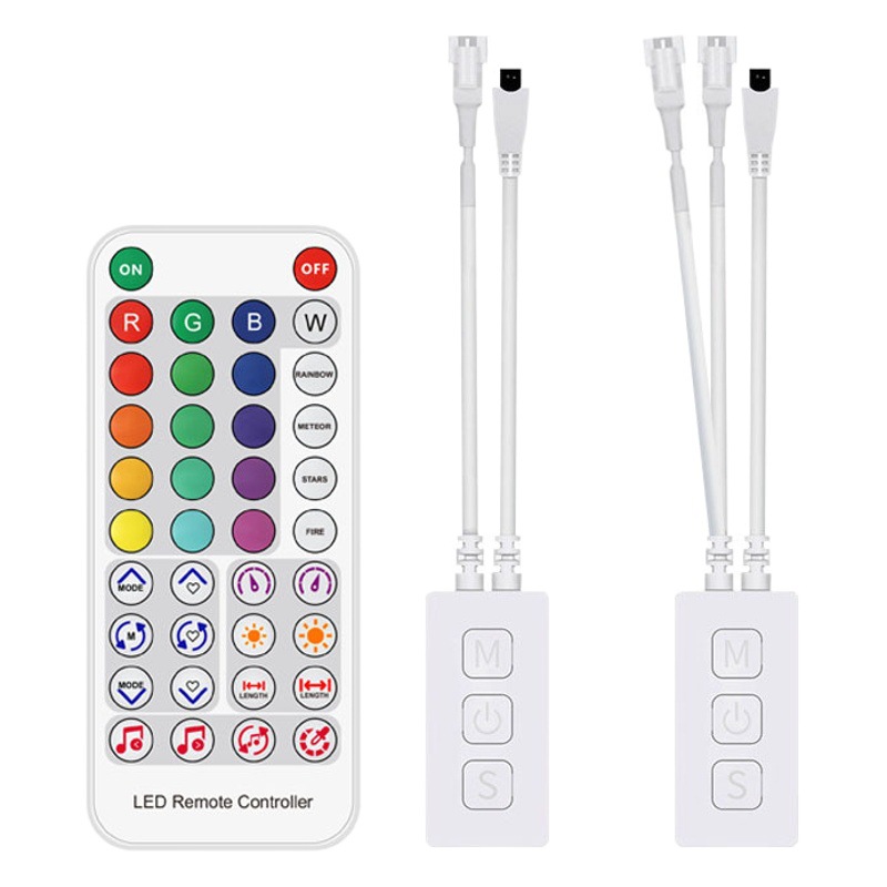 SP611E magic color Bluetooth music controller Fireworks light with LED controller mobile phone APP Smart Dimmer