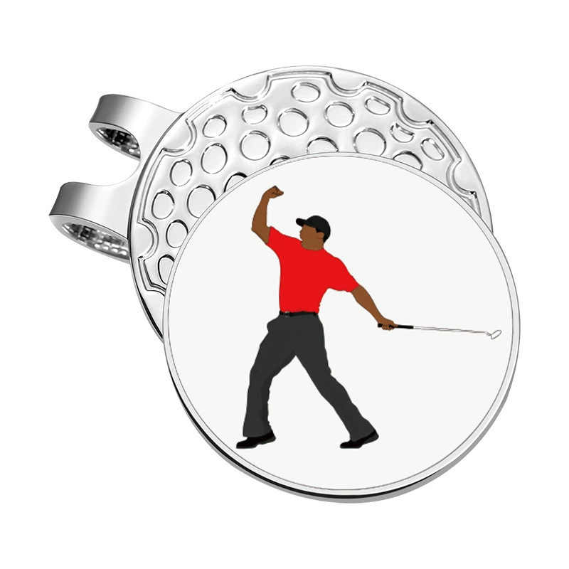 Picture of Golf cap clip magnetic ball mark metal mark cross-border hot sale
